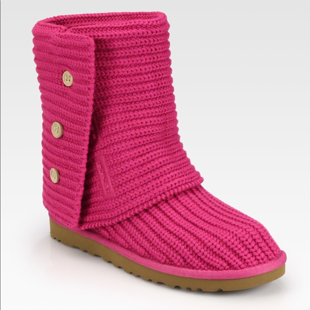 UGG Classic Cardy Boot in pink